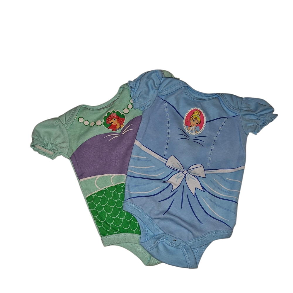 Disney Baby Bodysuit Set - Blue and Green